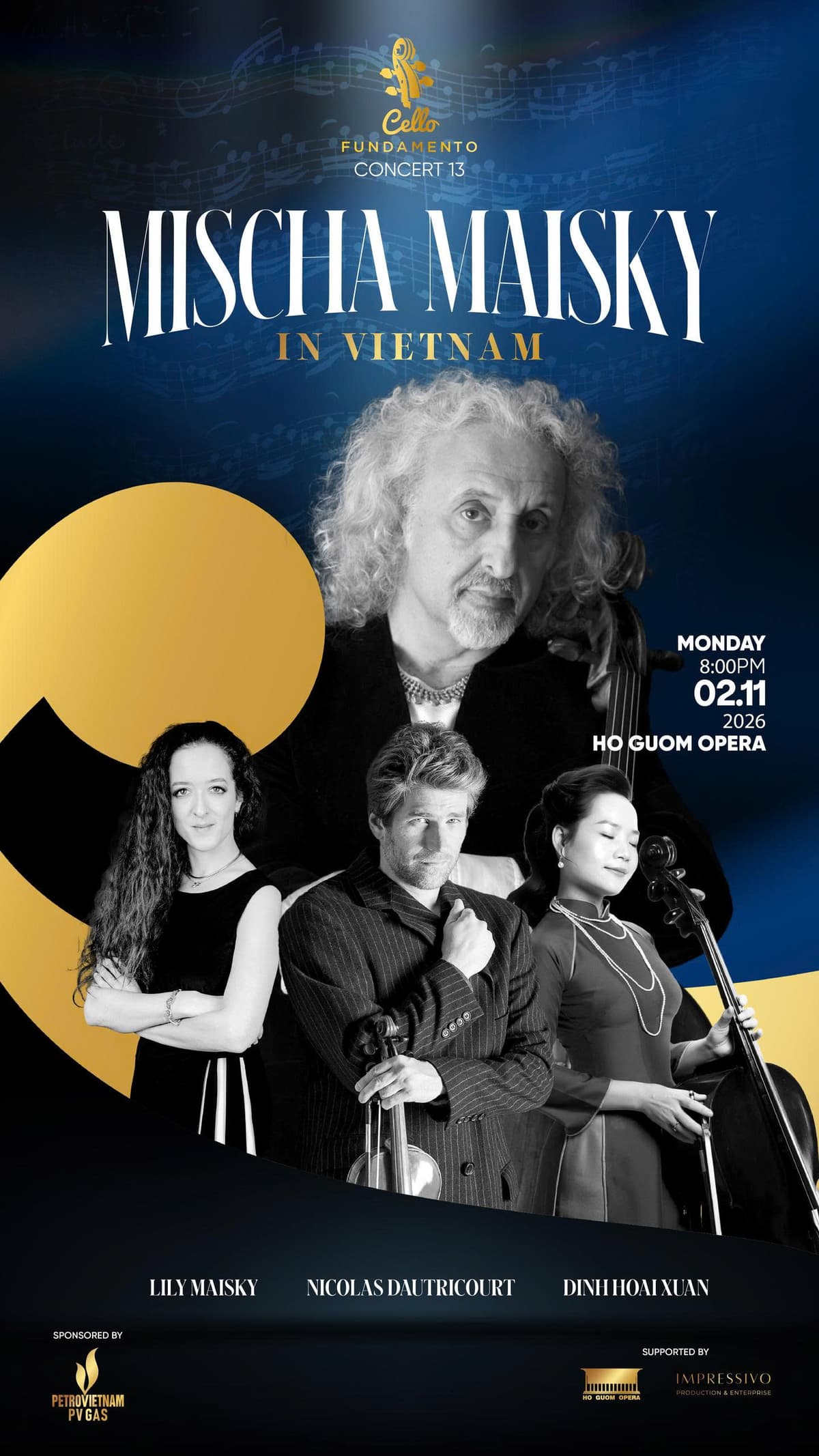 MISCHA MAISKY IN VIETNAM | Cello Fundamento Concert 13